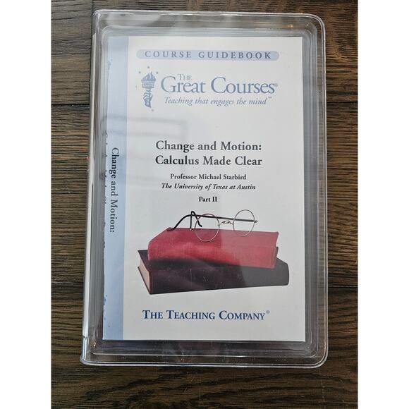 Great Courses Teaching Company Change and Motion Calculus Made Clear Pt II - Picture 1 of 2
